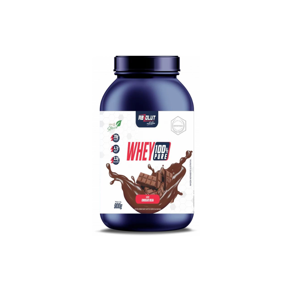 Whey 100% Pure Absolut Proteína para Ganho Muscular e Definição