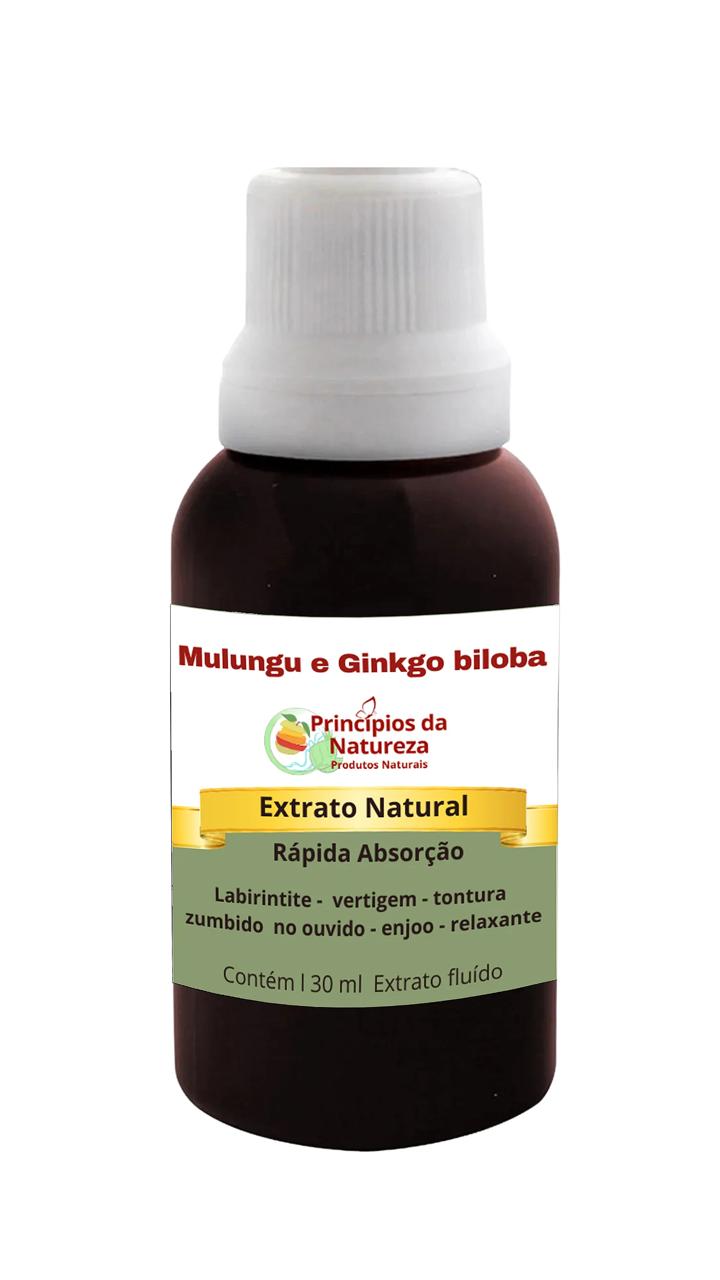 mulungu e ginkgo biloba da marca principios da natureza